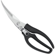 Ψαλίδι πουλερικών INOX με μαύρη λαβή