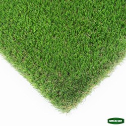 Χλοοτάπητας πλαστικός GRASHER 45mm διαστάσεων 2x10m
