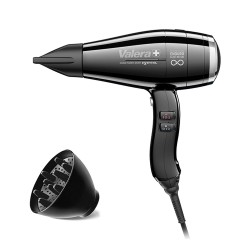 Επαγγελματικό σεσουάρ μαλλιών ΕVOLUTION 2400W και SuperFlex καλώδιο 3 μέτρων σε μαύρο χρώμα