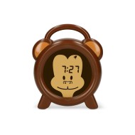 Ρολόι εκπαίδευσης ύπνου με ξυπνητήρι και νυχτερινό φωτισμό, σε παιδικό σχέδιο μαϊμουδάκι ALECTO BC100 Ρολόι εκπαίδευσης ύπνου με ξυπνητήρι και νυχτερινό φωτισμό, σε παιδικό σχέδιο μαϊμουδάκι ALECTO BC100