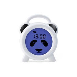 Ρολόι εκπαίδευσης ύπνου με ξυπνητήρι και νυχτερινό φωτισμό, σε παιδικό σχέδιο Panda ALECTO BC100