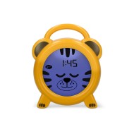 Ρολόι εκπαίδευσης ύπνου με ξυπνητήρι και νυχτερινό φωτισμό, σε παιδικό σχέδιο τιγράκι ALECTO BC100 Ρολόι εκπαίδευσης ύπνου με ξυπνητήρι και νυχτερινό φωτισμό, σε παιδικό σχέδιο τιγράκι ALECTO BC100