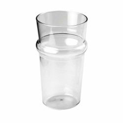 Πλαστικό ποτήρι άθραυστο και ελαφρύ SAN ιδανικό για χρήση σε πισίνες 61cl διαφανές GOLDPLAST