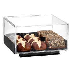 Συρταριέρα ψωμιού 1 θέσης Norma μαύρο μέταλλο στοιβαζόμενη διαστάσεων 35x30x20cm Συρταριέρα ψωμιού 1 θέσης Norma μαύρο μέταλλο στοιβαζόμενη διαστάσεων 35x30x20cm