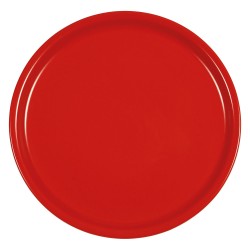 Πιατέλα στρογγυλή διαμέτρου 30cm σε χρώμα κόκκινο