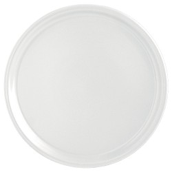 Πιατέλα στρογγυλή διαμέτρου 33cm σε χρώμα άσπρο - ματ