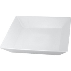 Βαθύ - σπαγγέτι διαστάσεων 21x21cm σε χρώμα λευκό - ματ της σειράς Tokyo