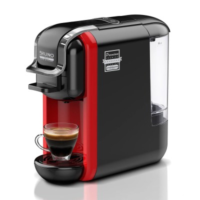 Καφετιέρα espresso 3 σε 1 Hot & Cold BRUNO 1450W 19 bar σε χρώμα μαύρο 