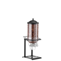 Διανεμητής δημητριακών Classix χωρητικότητας 4lt σε χρώμα μαύρο διαστάσεων 18x25x40cm