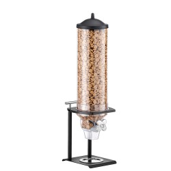 Διανεμητής δημητριακών Classix χωρητικότητας 8lt σε χρώμα μαύρο διαστάσεων 18x25x60cm