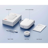 Smart θερμικός εκτυπωτής ετικετών D11-H, 300dpi, Bluetooth NIIMBOT σε χρώμα λευκό Smart θερμικός εκτυπωτής ετικετών D11-H, 300dpi, Bluetooth NIIMBOT σε χρώμα λευκό