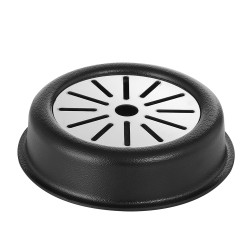 Συλλέκτης σταγονιδίων με Inox σχάρα σε χρώμα μαύρο διαστάσεων 15x3cm