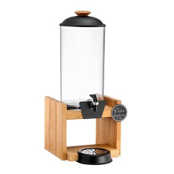 Διανεμητής χυμών Vario Single χωρητικότητας 7lt σε χρώμα φυσική οξιά διαστάσεων 26x26x60cm