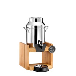 Διανεμητής γάλακτος Vario χωρητικότητας 5lt σε χρώμα φυσική οξιά διαστάσεων 26x26x50cm