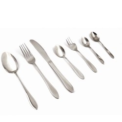 Κουτάλι γλυκού inox πάχους 2,5mm σετ 12 τμχ