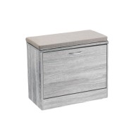 Παπουτσοθήκη με μαξιλάρι στην επιφάνια του για χρήση του και ως κάθισμα διαστάσεων 60x30x45cm