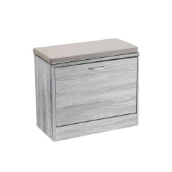 Παπουτσοθήκη με μαξιλάρι στην επιφάνια του για χρήση του και ως κάθισμα διαστάσεων 60x30x45cm