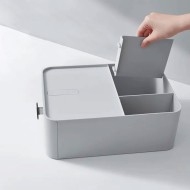 Θήκη οργάνωσης ECOCO επιτραπέζια 28x21x11cm λευκή Θήκη οργάνωσης ECOCO επιτραπέζια 28x21x11cm λευκή