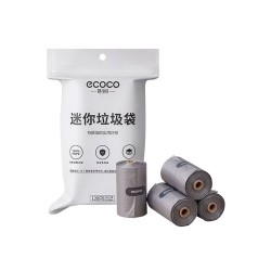 Σακούλες απορριμμάτων 22x24cm γκρι 4x30 τμχ ECOCO