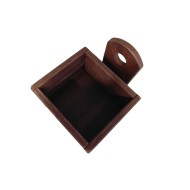 Ξύλινη θήκη για χαρτοπετσέτες διαστάσεων 25x15x18cm