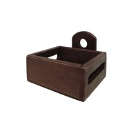 Ξύλινη θήκη για χαρτοπετσέτες διαστάσεων 25x15x18cm