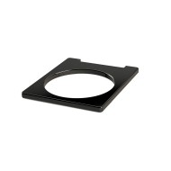 Στήριγμα Totem για μπωλ Φ14cm σε χρώμα μαύρο Plexiglass ενισχυμένο 18x20cm