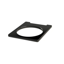 Στήριγμα Totem για μπωλ Φ14cm σε χρώμα μαύρο Plexiglass ενισχυμένο 18x20cm