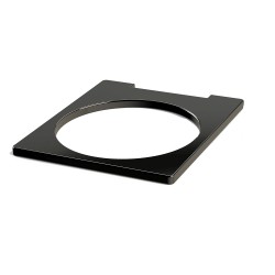 Στήριγμα Totem για μπωλ Φ23cm σε χρώμα μαύρο Plexiglass ενισχυμένο 28x26cm