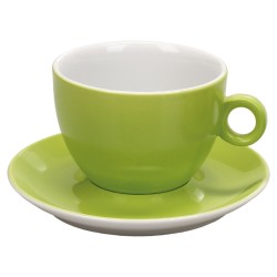 Πιάτο για φλυτζάνι τσαγιού σε χρώμα βεραμάν