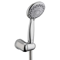 Τηλέφωνο ντους 5 λειτουργίες και εφέ μασάζ διαθέτει σπιράλ και στήριγμα DTS50 GPD Τηλέφωνο ντους 5 λειτουργίες και εφέ μασάζ διαθέτει σπιράλ και στήριγμα DTS50 GPD