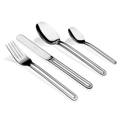 Σετ μαχαιροπήρουνα των 33 τεμαχίων σειρά H-2 inox 18/10 Stainless steel ιδιαίτερου σχεδιασμού σε κουτί HERDMAR