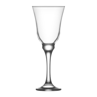 Ψηλό ποτήρι κρασιού κολωνάτο χωρητικότητας 245ml Φ8,4x21εκ. σειρά Resital της LAV σε κλασική γραμμή