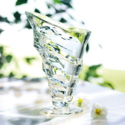 Γυάλινο μπολ παγωτού ή γλυκού σε μοντέρνο design και χωρητικότητα 270ml Φ11,5x16,5cm σειρά Circee LA ROCHERE