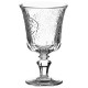 Όμορφο σκαλιστό ποτήρι νερού χωρητικότητας 260ml Φ9,2x15,4εκ. με πόδι σειρά Amboise LA ROCHERE