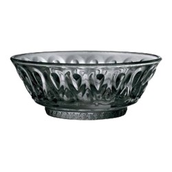 Γυάλινο μπολ σε μαύρο χρώμα 350ml σειρά Lyonnais Φ14,2x5cm με περίτεχνο σκάλισμα LA ROCHERE Γυάλινο μπολ σε μαύρο χρώμα 350ml σειρά Lyonnais Φ14,2x5cm με περίτεχνο σκάλισμα LA ROCHERE