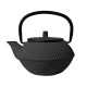 Τσαγιέρα όμορφου σχεδιασμού από μαντέμι χωρητικότητας 300ml σειρά Teapot 403699 σε μαύρο χρώμα