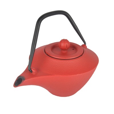 Τσαγιέρα μαντεμένια 400ml κόκκινη σε μοντέρνο όμορφο design με αποσπώμενο φίλτρο σειρά Teapot 403767