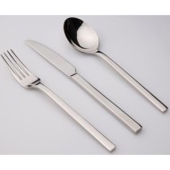 Σετ μαχαιροπήρουνα με τετράγωνη λαβή 24 τεμαχίων σειρά Neon Inox 18/0 Stainless steel σε κασετίνα