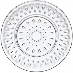 Γυάλινο ρηχό πιάτο με περίτεχνο σκάλισμα Φ21 σειρά Lyonnais LA ROCHERE σε συσκευασία 6 τεμαχίων