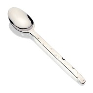Κουτάλι φαγητού inox 18/10 Stainless steel σειρά Cheese 21,5x3cm ιδιαίτερου σχεδιασμού HERDMAR