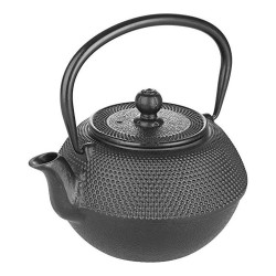 Τσαγιέρα από μαντέμι μοντέρνου σχεδιασμού Oriental 620012 για όλες τις εστίες με αποσπώμενο φίλτρο 1200ml IBILI Τσαγιέρα από μαντέμι μοντέρνου σχεδιασμού Oriental 620012 για όλες τις εστίες με αποσπώμενο φίλτρο 1200ml IBILI