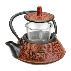 Τσαγιέρα από μαντέμι μοντέρνου σχεδιασμού India 620508 με αποσπώμενο φίλτρο  για όλες τις εστίες 800ml IBILI Τσαγιέρα από μαντέμι μοντέρνου σχεδιασμού India 620508 με αποσπώμενο φίλτρο  για όλες τις εστίες 800ml IBILI