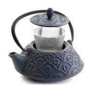 Τσαγιέρα από μαντέμι μοντέρνου σχεδιασμού Malasia 621408 για όλες τις εστίες με αποσπώμενο φίλτρο 800ml IBILI Τσαγιέρα από μαντέμι μοντέρνου σχεδιασμού Malasia 621408 για όλες τις εστίες με αποσπώμενο φίλτρο 800ml IBILI