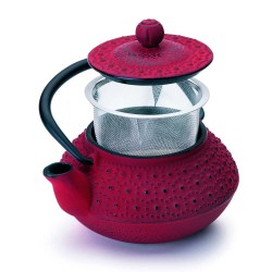 Τσαγιέρα από μαντέμι μοντέρνου σχεδιασμού με αποσπώμενο φίλτρο Hanoi 622603 300ml IBILI