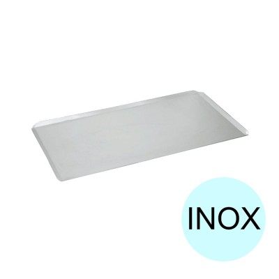 Δίσκος-Ταψί ζαχαροπλαστικής INOX (0.8mm) διαστάσεων 33x50cm