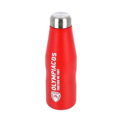 Θερμός μπουκάλι Travel Flask Olympiacos BC Edition χωρητικότητας 500ml σε κόκκινο χρώμα