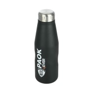 Θερμός μπουκάλι Travel Flask Paok BC Edition χωρητικότητας 500ml σε μαύρο χρώμα Θερμός μπουκάλι Travel Flask Paok BC Edition χωρητικότητας 500ml σε μαύρο χρώμα