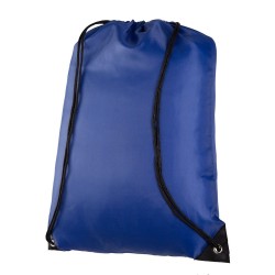 Σακίδιο ώμου SPIN με κορδόνια 100% πολυέστερ 210D διαστάσεων σε χρώμα μπλε Σακίδιο ώμου SPIN με κορδόνια 100% πολυέστερ 210D διαστάσεων σε χρώμα μπλε