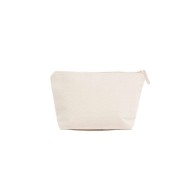 Νεσεσέρ με φερμουάρ ίδιου χρώματος σε φυσικό χρώμα διαστάσεων 26x17+6cm Νεσεσέρ με φερμουάρ ίδιου χρώματος σε φυσικό χρώμα διαστάσεων 26x17+6cm