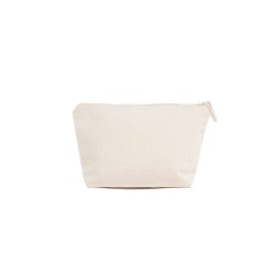 Νεσεσέρ με φερμουάρ ίδιου χρώματος σε φυσικό χρώμα διαστάσεων 26x17+6cm Νεσεσέρ με φερμουάρ ίδιου χρώματος σε φυσικό χρώμα διαστάσεων 26x17+6cm